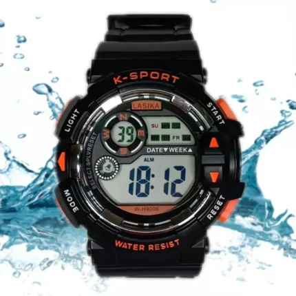 LASIKA W-H9006 Water Resistance/ Waterproof Silicon Digital Watch for Men