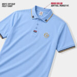 Men’s Sky Blue Polo T-Shirt in Bangladesh | EHUMU - Image 2