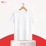 Men’s White Solid T-Shirt in Bangladesh | EHUMU