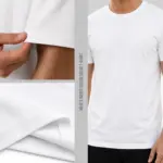Men’s White Solid T-Shirt in Bangladesh | EHUMU - Image 3
