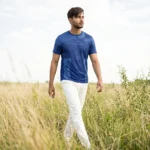 Men’s Premium Navy Blue Sports T-Shirt
